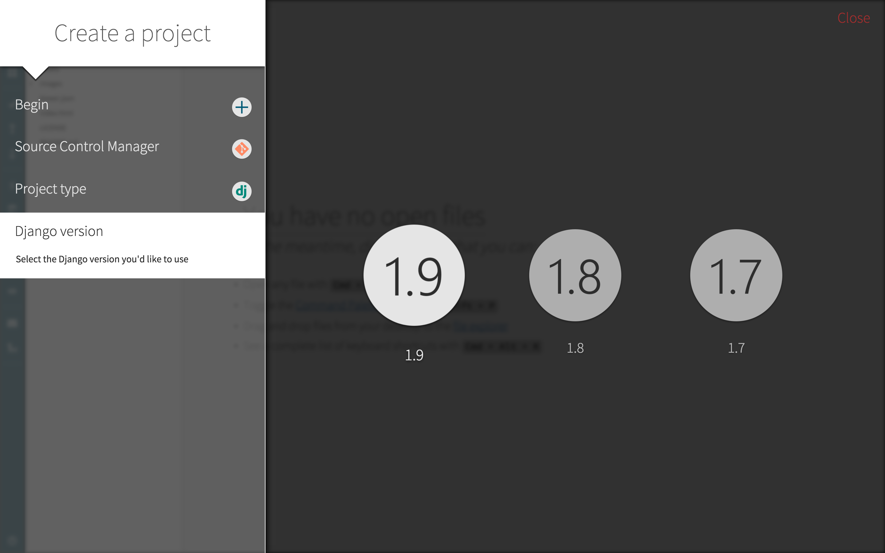 Django 1.9 in SourceLair Django 1.9