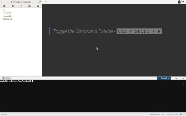 GeoJSON real time preview