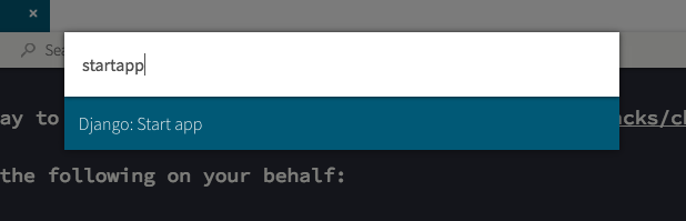 Command Palette startapp Command Palette Start App